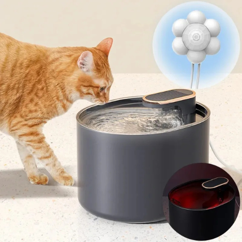 HydroPaws: Fuente de Agua para Mascotas de 3L